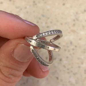 Pandora Flipping Hearts Ring